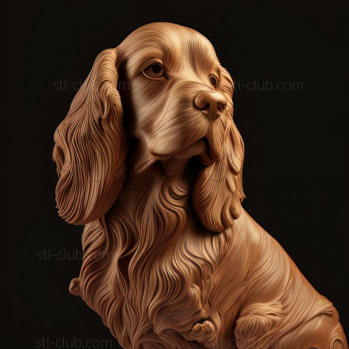 st American Cocker Spaniel dog